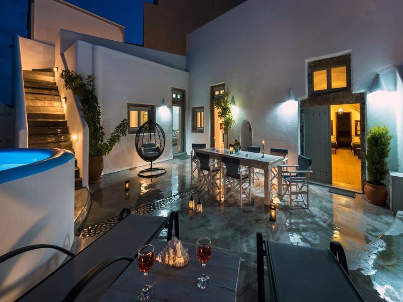 Nereids Villa Santorini Megalochori  Buitenkant foto