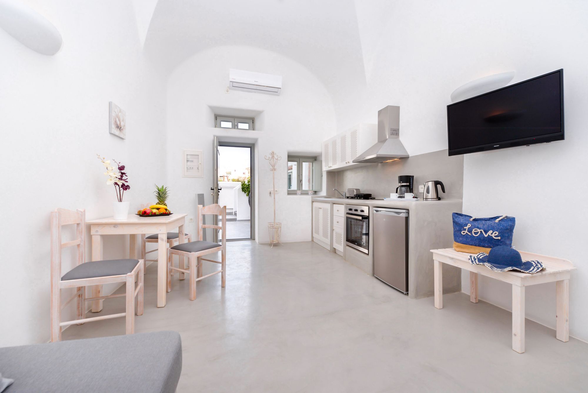 Nereids Villa Santorini Megalochori  Buitenkant foto