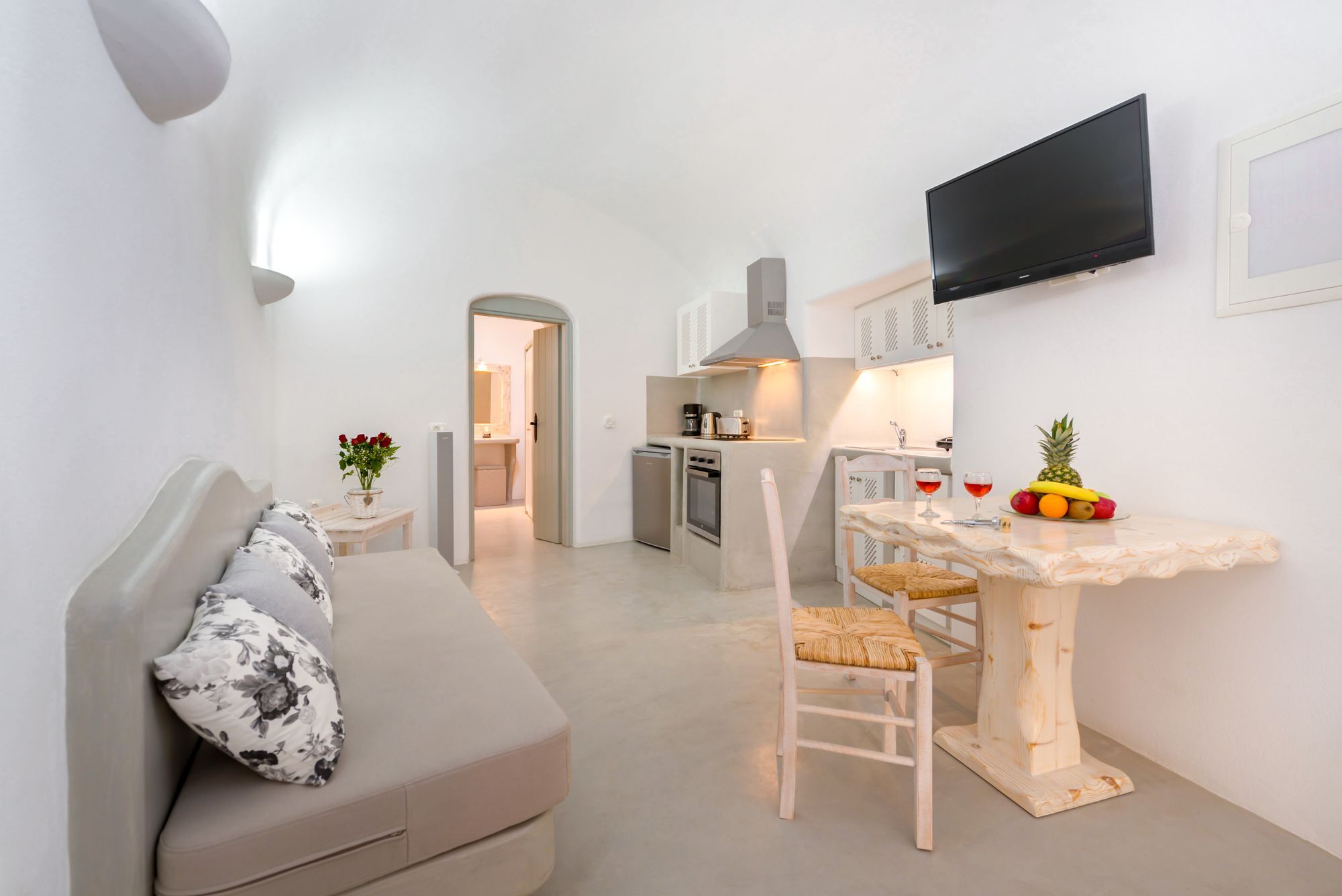 Nereids Villa Santorini Megalochori  Buitenkant foto