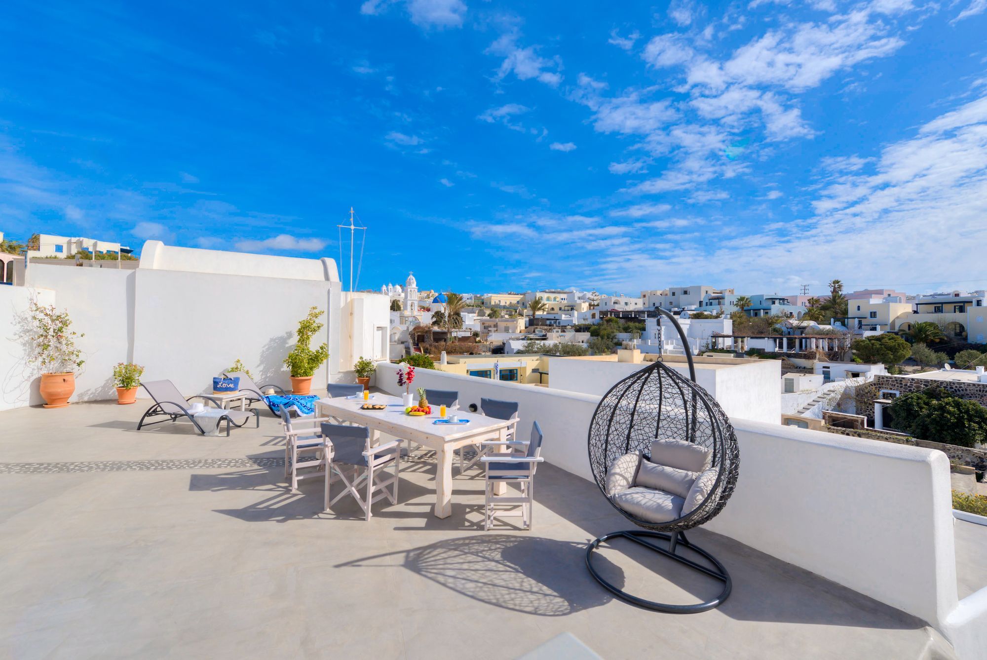 Nereids Villa Santorini Megalochori  Buitenkant foto