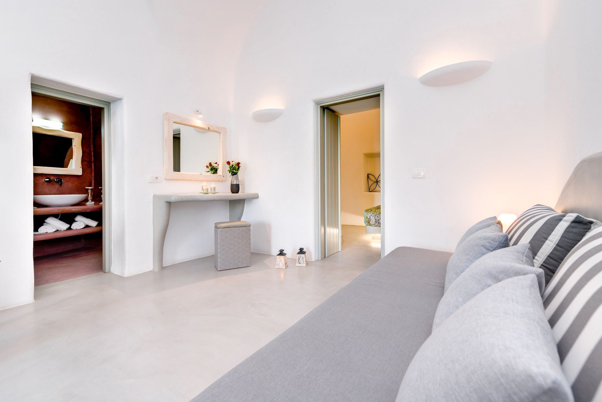 Nereids Villa Santorini Megalochori  Buitenkant foto